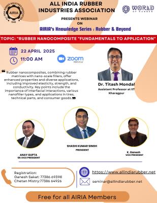 Rubber Nanocomposite Fundamentals to Application